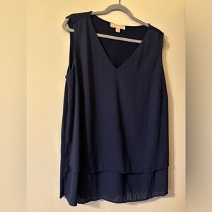 Michael Kors Navy Blue Top (1X)